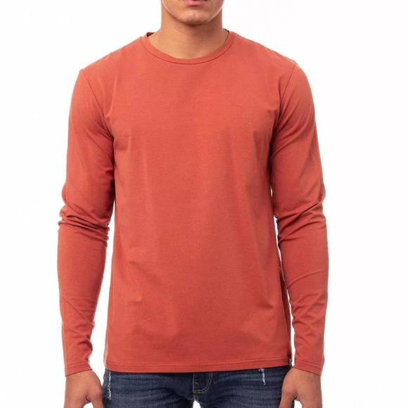 X-Ray Jeans Men's Classic Long Sleeve Crewneck T-Shirt Size: Medium NWT - Picture 1 of 6